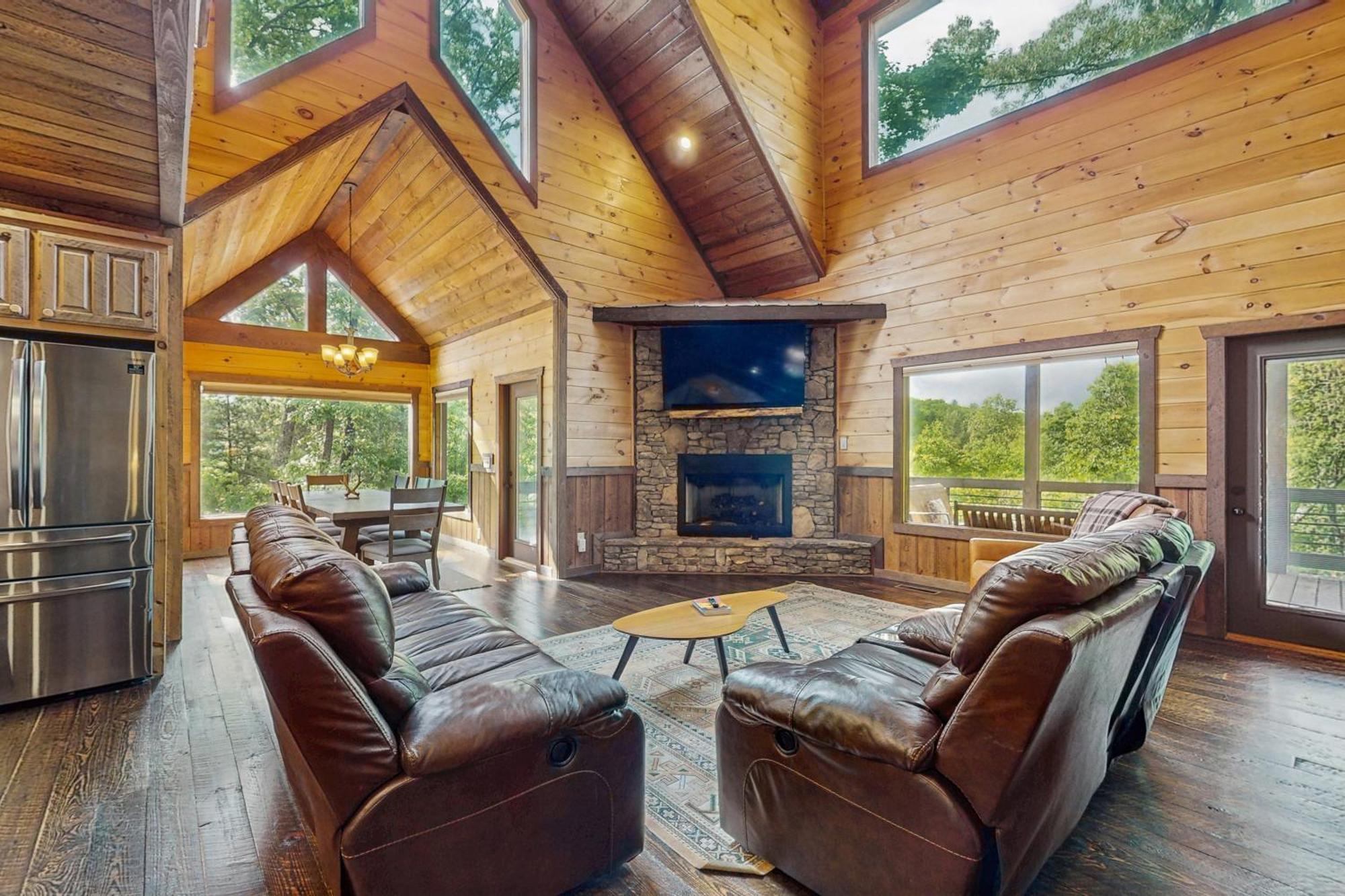 Whispering Woods Villa Blue Ridge Exterior photo