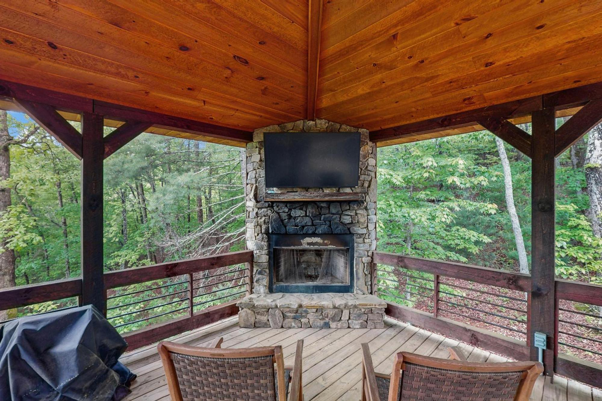 Whispering Woods Villa Blue Ridge Exterior photo